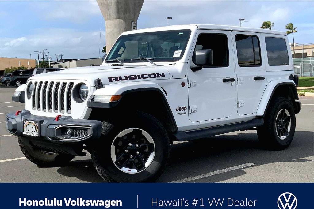 used 2020 Jeep Wrangler Unlimited car, priced at $31,444