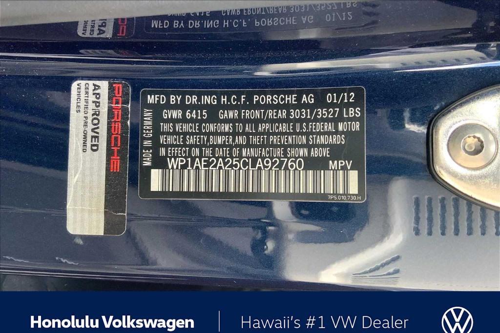 used 2012 Porsche Cayenne car, priced at $10,991