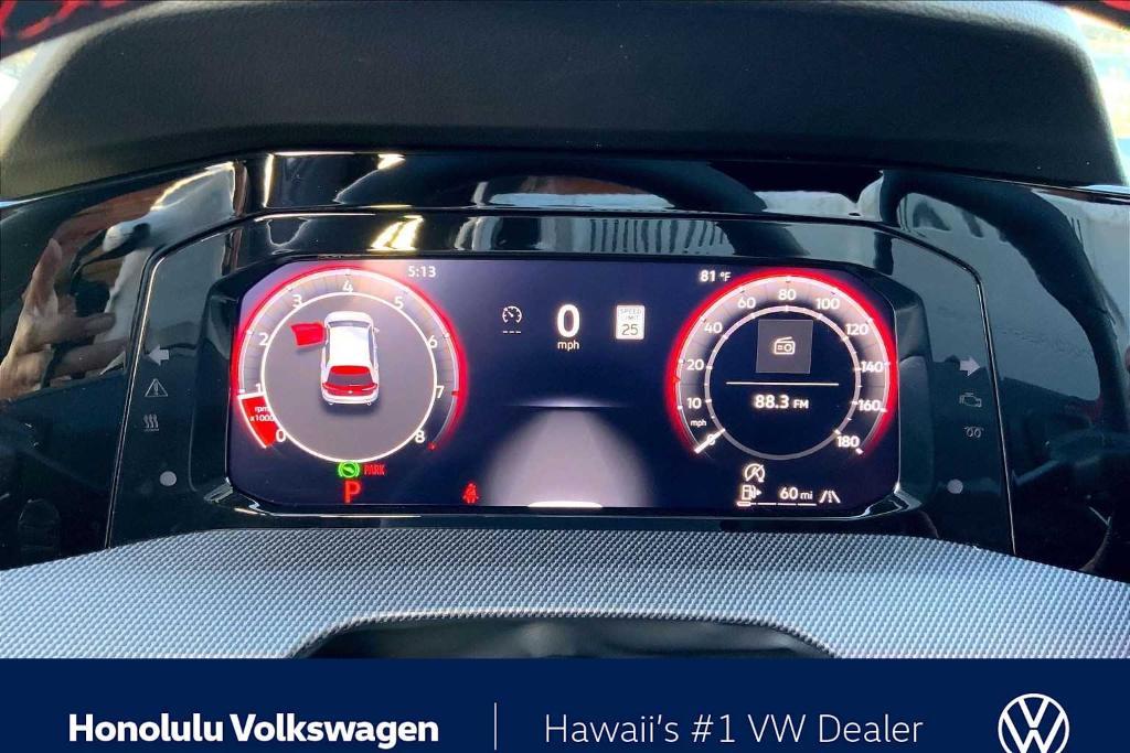 new 2025 Volkswagen Golf GTI car, priced at $38,820