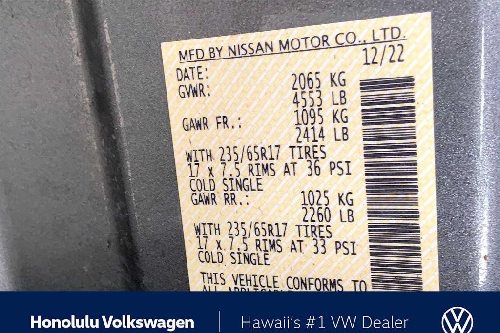 used 2023 Nissan Rogue car, priced at $18,777