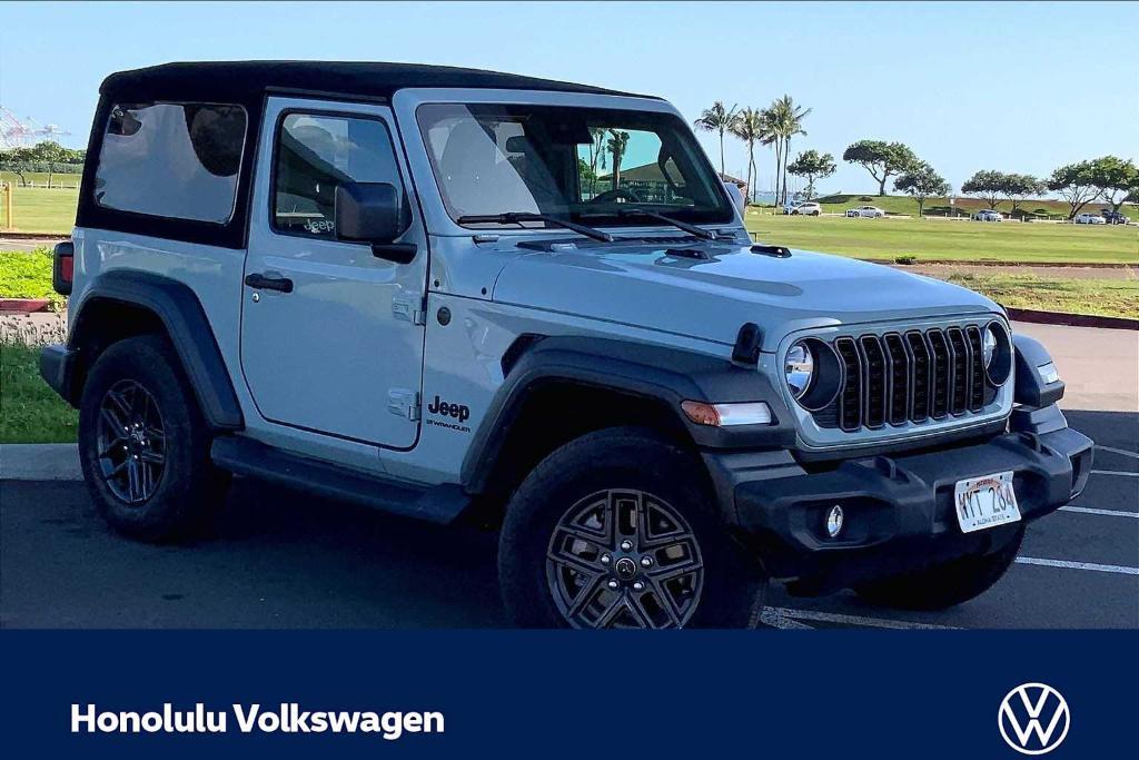 used 2024 Jeep Wrangler car, priced at $32,537