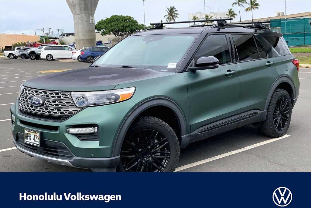 used 2020 Ford Explorer car, priced at $24,588