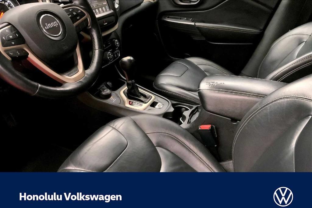 used 2015 Jeep Cherokee car, priced at $7,942