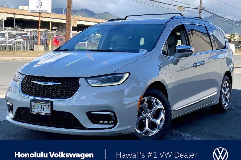 used 2021 Chrysler Pacifica Hybrid car, priced at $21,499