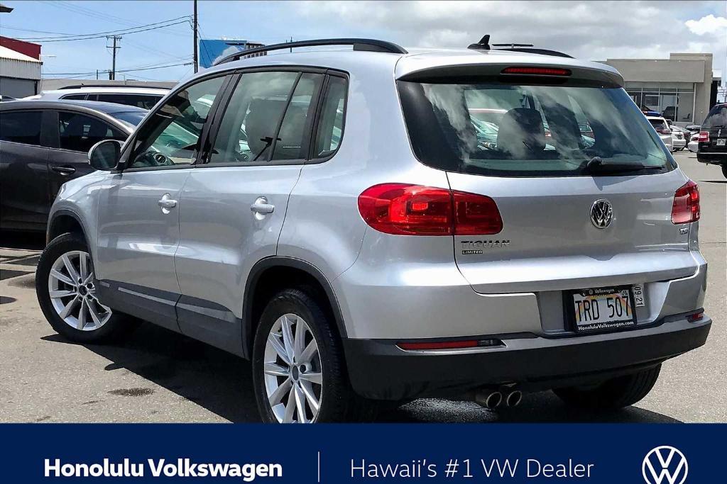 used 2018 Volkswagen Tiguan Limited car, priced at $11,991