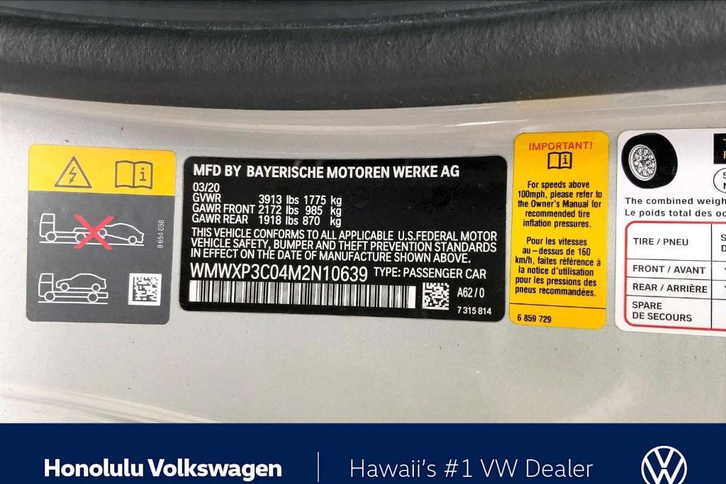 used 2021 MINI SE Hardtop car, priced at $17,888