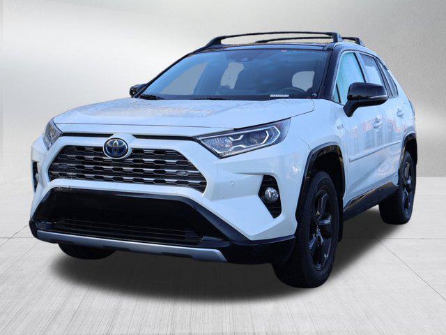 used 2021 Toyota RAV4 Hybrid car, priced at $27,705