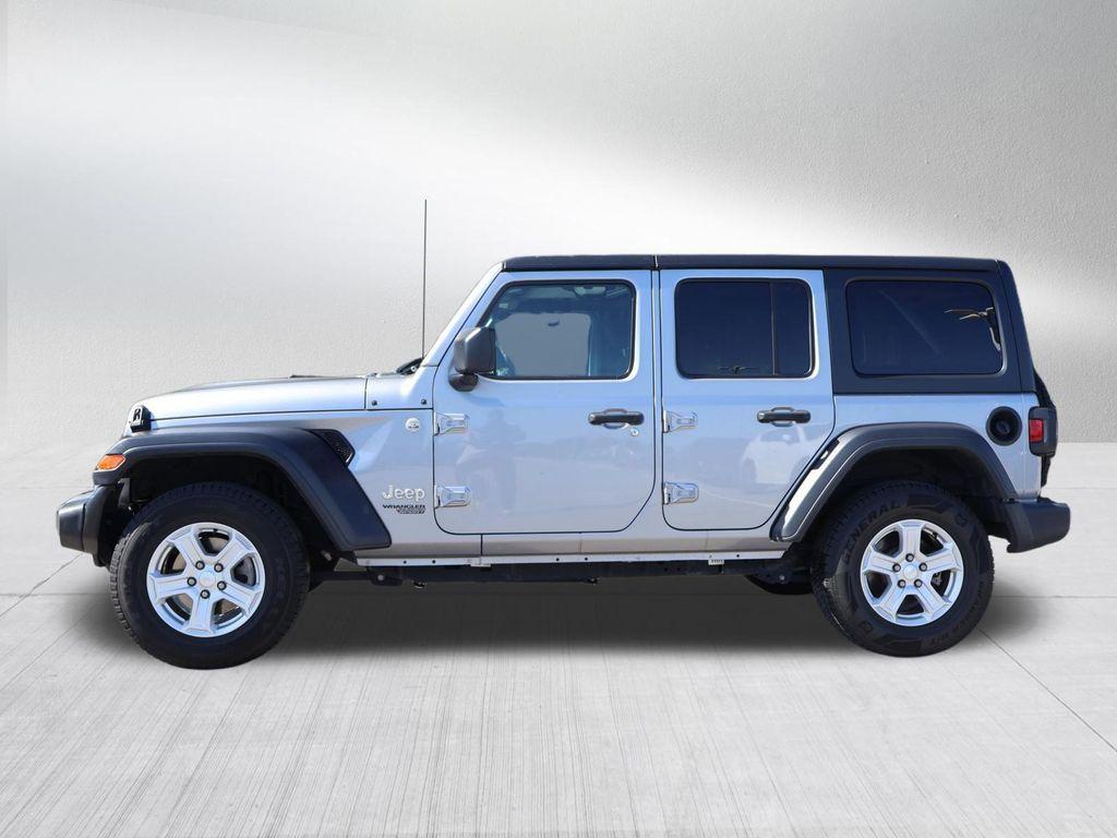 used 2021 Jeep Wrangler Unlimited car, priced at $21,398