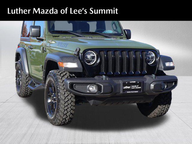 used 2021 Jeep Wrangler car, priced at $24,995