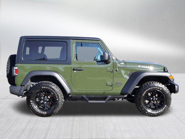 used 2021 Jeep Wrangler car, priced at $24,995