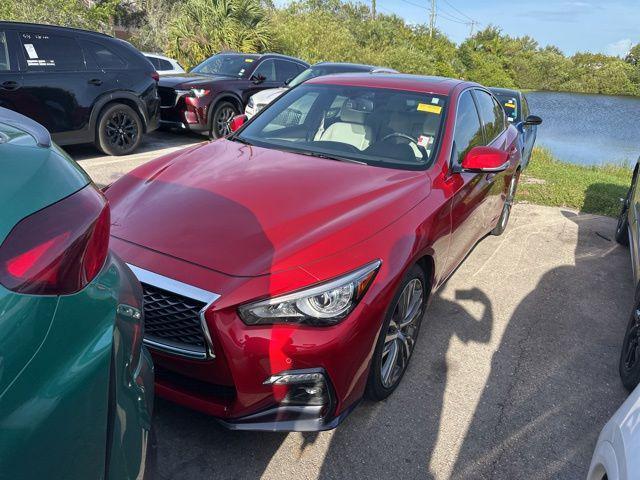 used 2021 INFINITI Q50 car, priced at $28,506