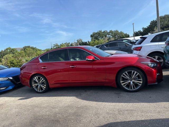 used 2021 INFINITI Q50 car, priced at $28,506