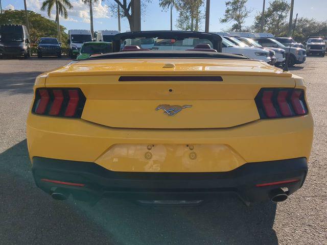 used 2024 Ford Mustang car, priced at $26,992