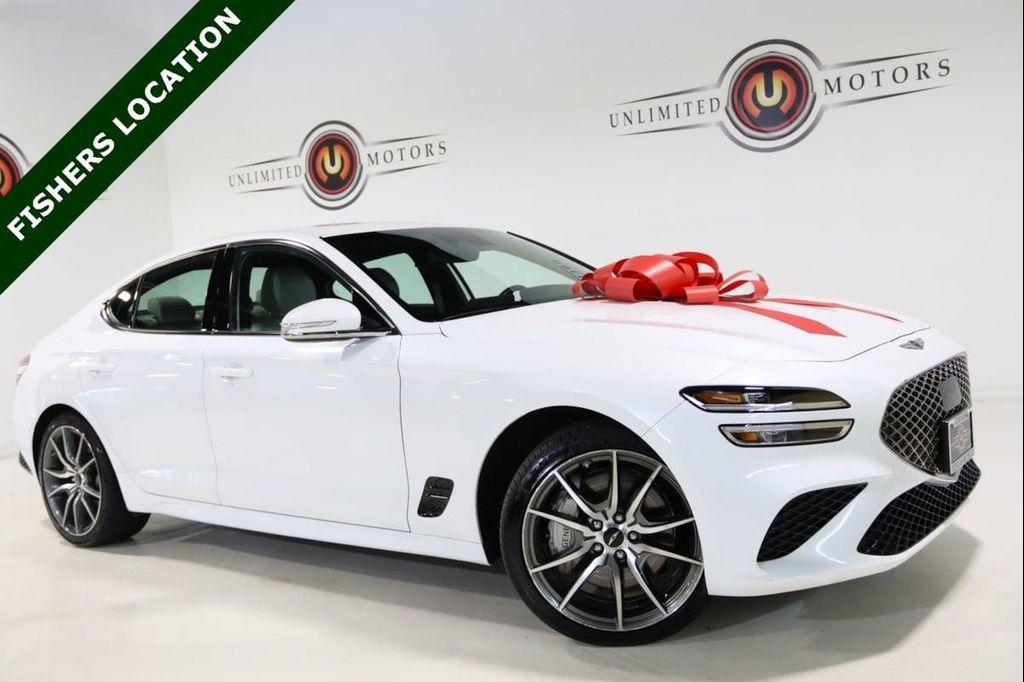used 2024 Genesis G70 car, priced at $27,900