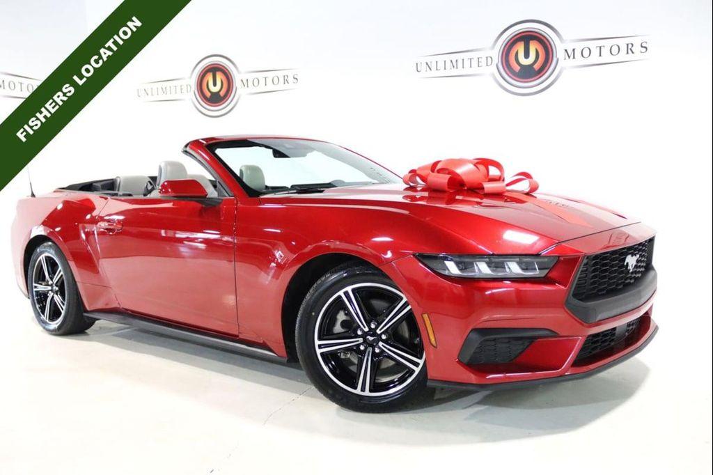 used 2024 Ford Mustang car, priced at $30,640