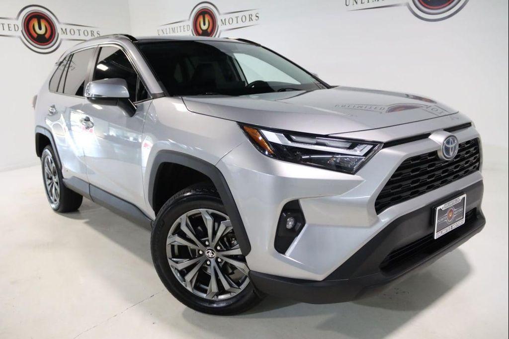 used 2022 Toyota RAV4 Hybrid car, priced at $30,500