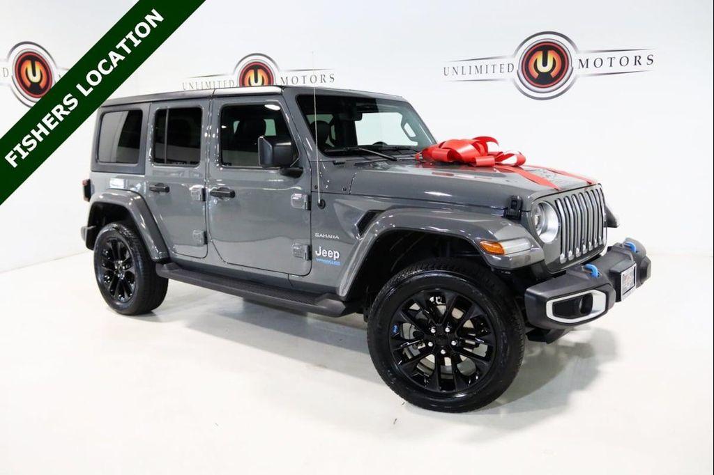 used 2022 Jeep Wrangler Unlimited 4xe car, priced at $31,430
