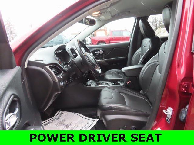 used 2021 Jeep Cherokee car, priced at $19,500