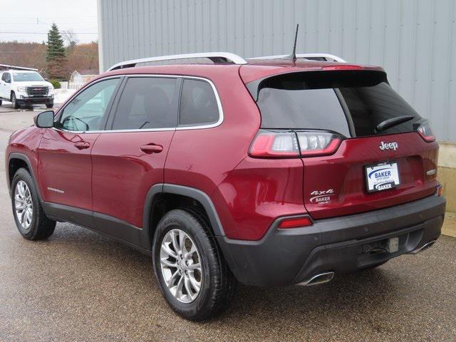 used 2021 Jeep Cherokee car, priced at $19,500