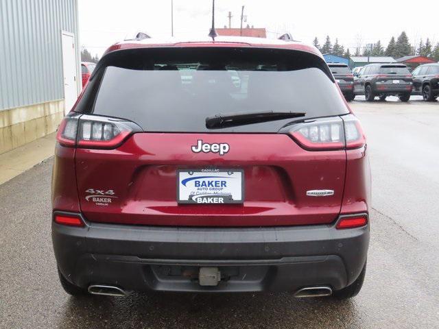 used 2021 Jeep Cherokee car, priced at $19,500