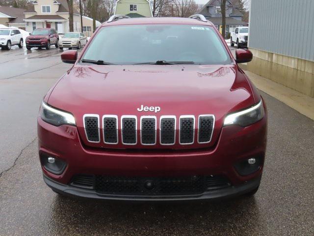 used 2021 Jeep Cherokee car, priced at $19,500