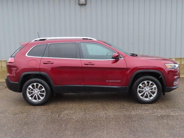 used 2021 Jeep Cherokee car, priced at $19,500