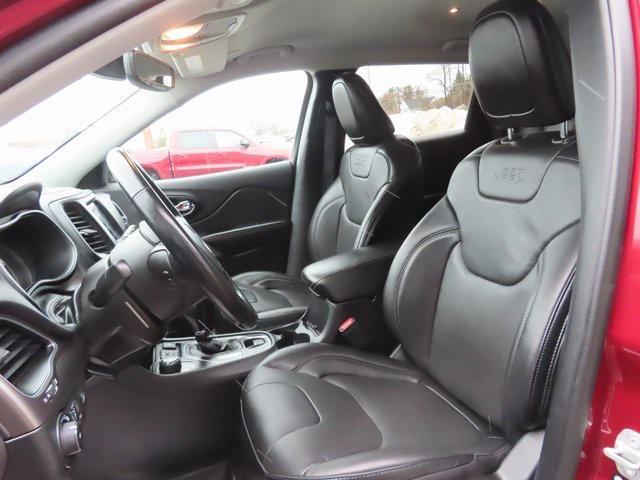 used 2021 Jeep Cherokee car, priced at $19,500