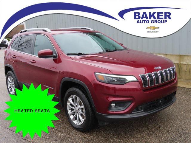 used 2021 Jeep Cherokee car, priced at $19,500