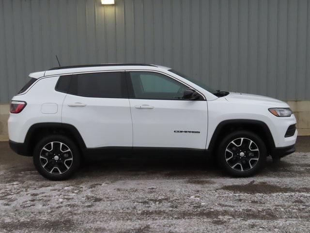 used 2022 Jeep Compass car, priced at $17,300