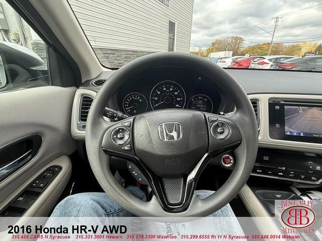 used 2016 Honda HR-V car, priced at $13,995