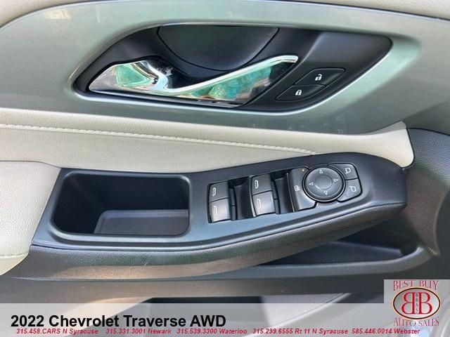 used 2022 Chevrolet Traverse car, priced at $18,500