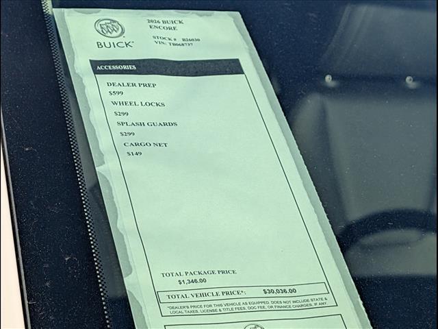 new 2026 Buick Encore GX car, priced at $28,690