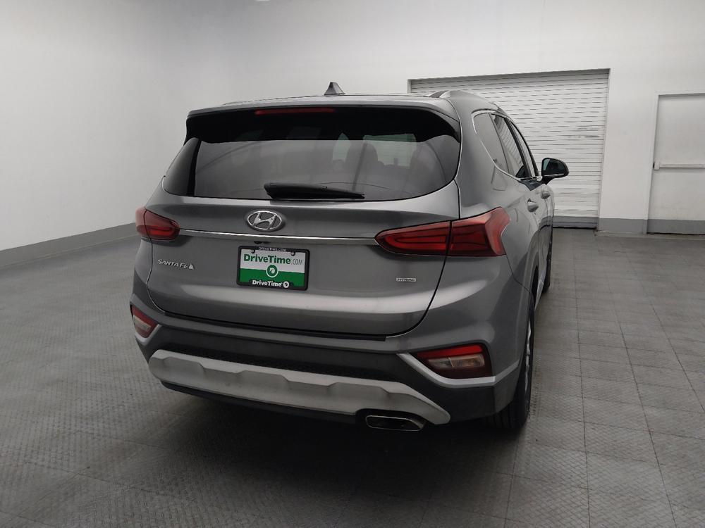 used 2019 Hyundai Santa Fe car, priced at $19,495