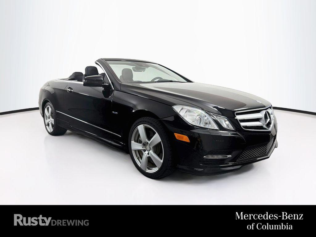 2012 Mercedes-Benz E-Class in Black for sale in the USA