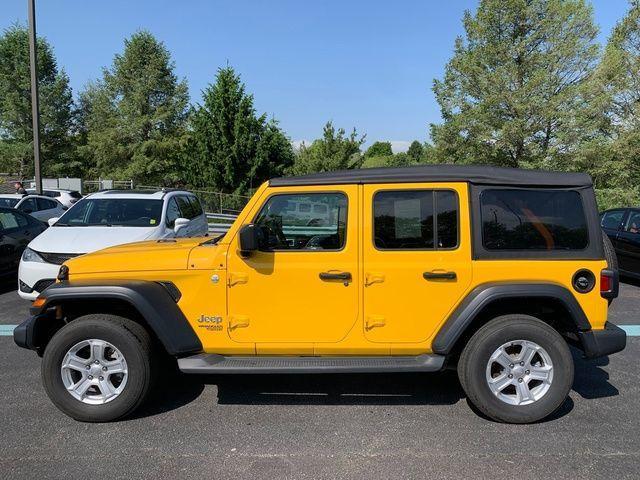 used 2019 Jeep Wrangler Unlimited car, priced at $24,953