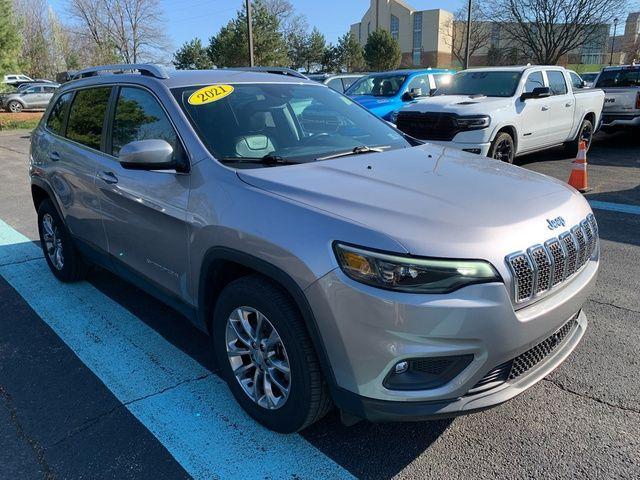 used 2021 Jeep Cherokee car, priced at $16,267