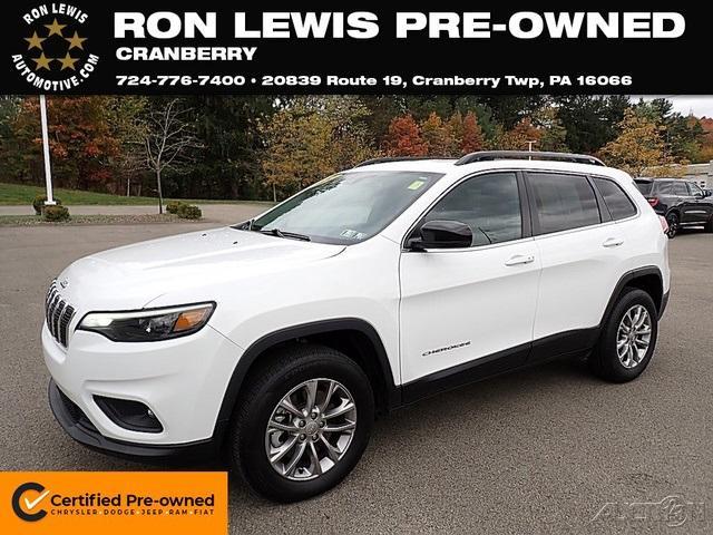 used 2022 Jeep Cherokee car, priced at $18,889