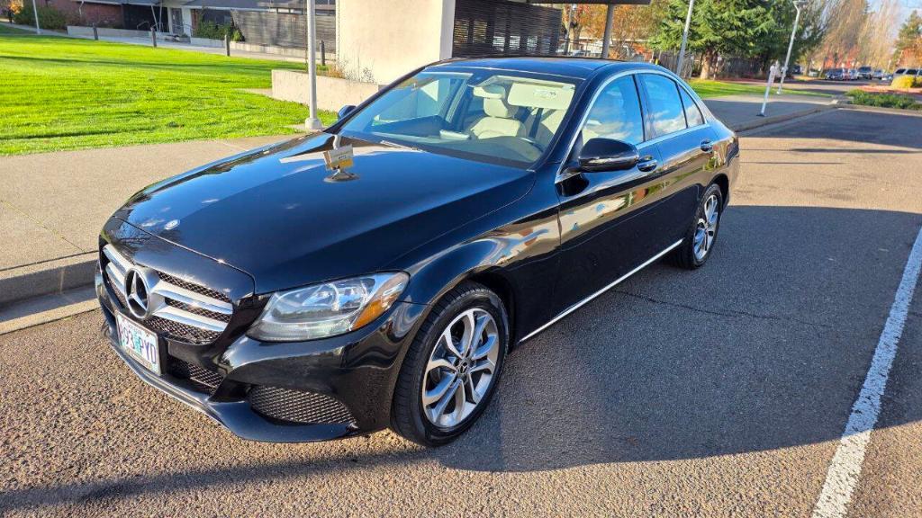 used 2017 Mercedes-Benz C-Class car, priced at $13,995