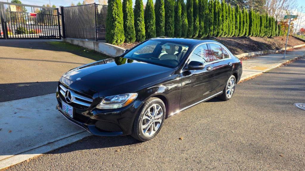 used 2017 Mercedes-Benz C-Class car, priced at $12,995