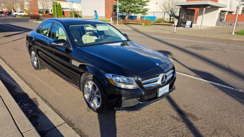 used 2017 Mercedes-Benz C-Class car, priced at $13,995