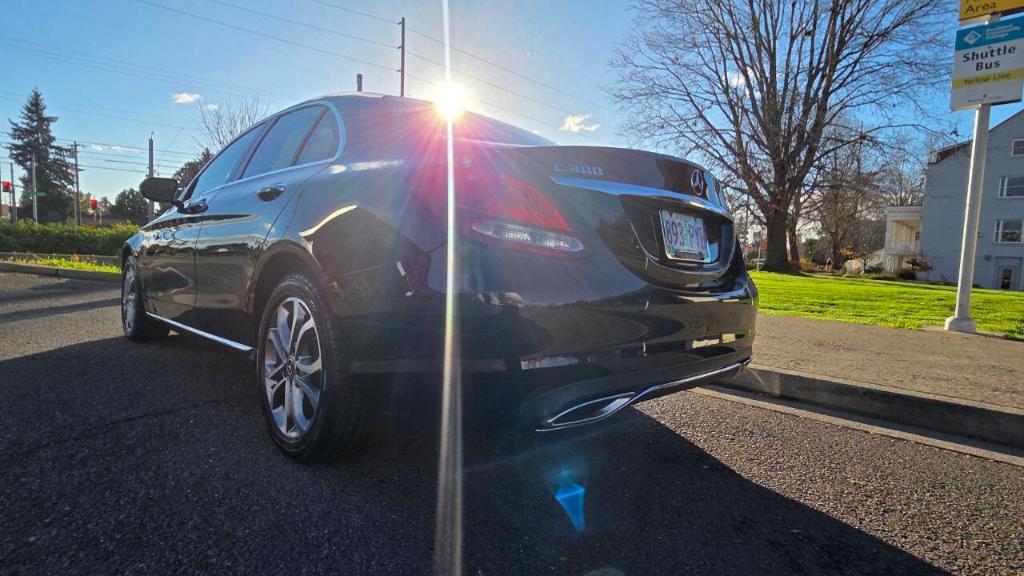used 2017 Mercedes-Benz C-Class car, priced at $13,995