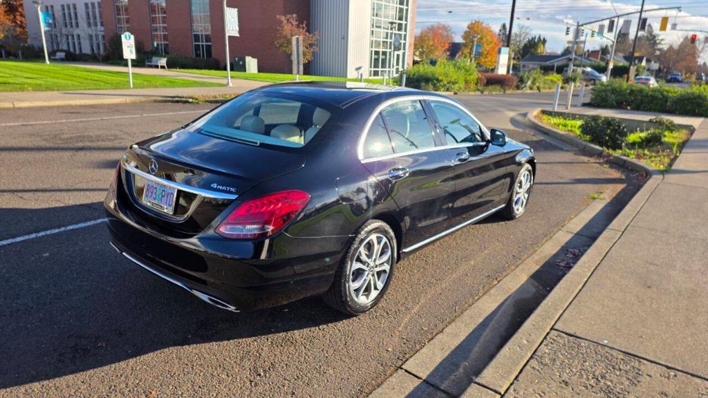 used 2017 Mercedes-Benz C-Class car, priced at $13,995