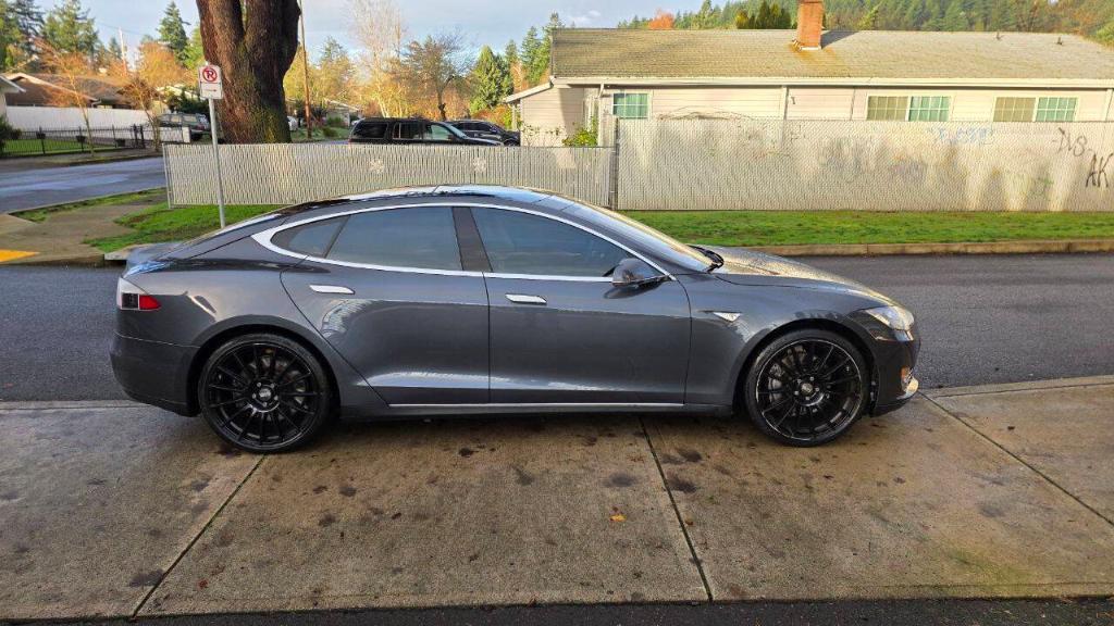 used 2014 Tesla Model S car, priced at $14,995