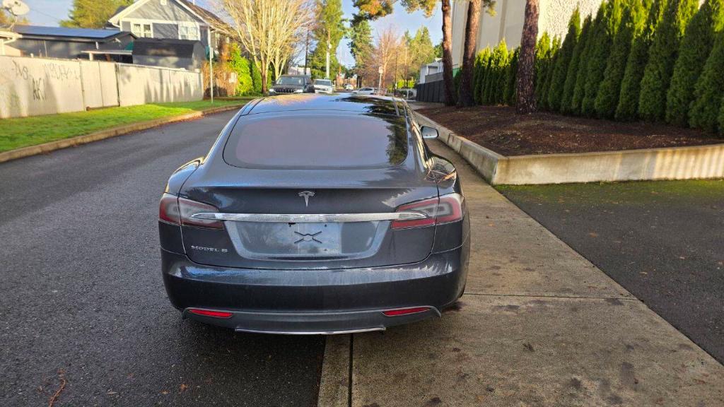 used 2014 Tesla Model S car, priced at $14,995