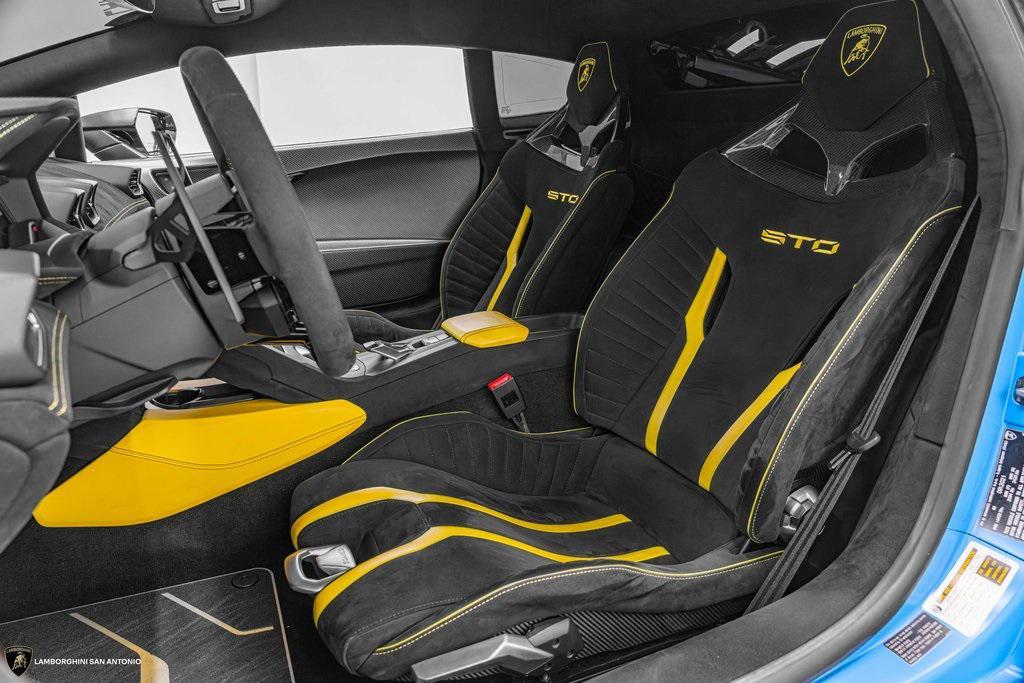 used 2022 Lamborghini Huracan STO car, priced at $405,985