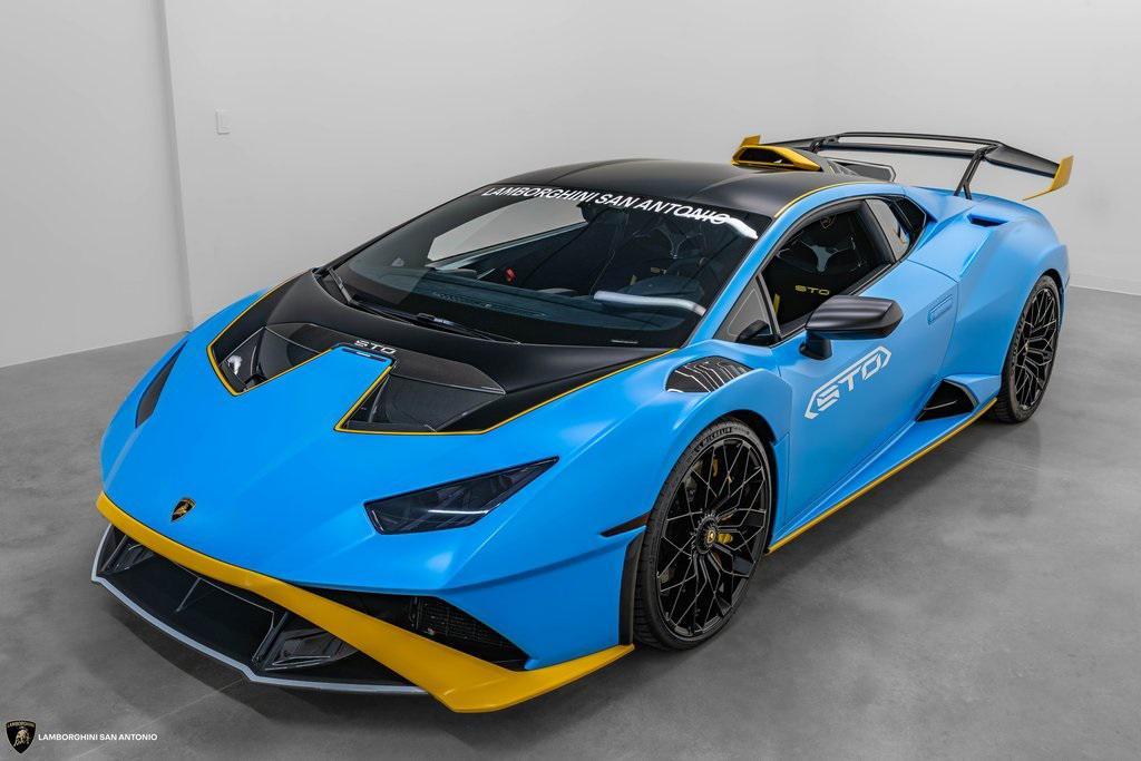 used 2022 Lamborghini Huracan STO car, priced at $405,985
