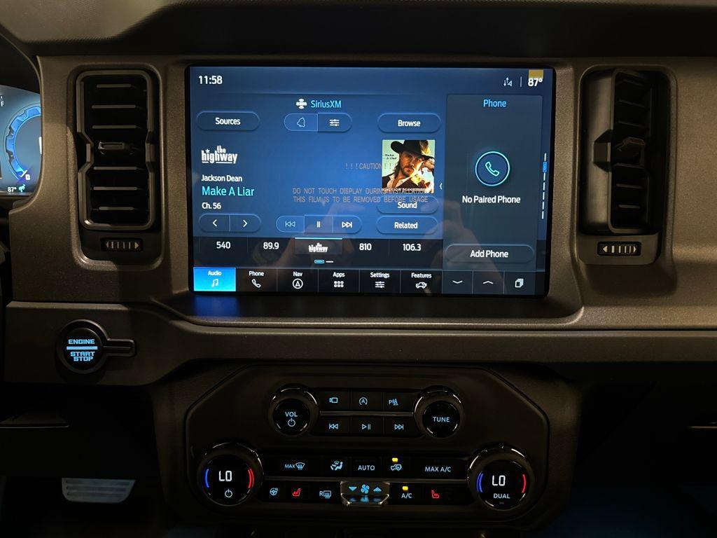 new 2025 Ford Bronco car, priced at $53,851