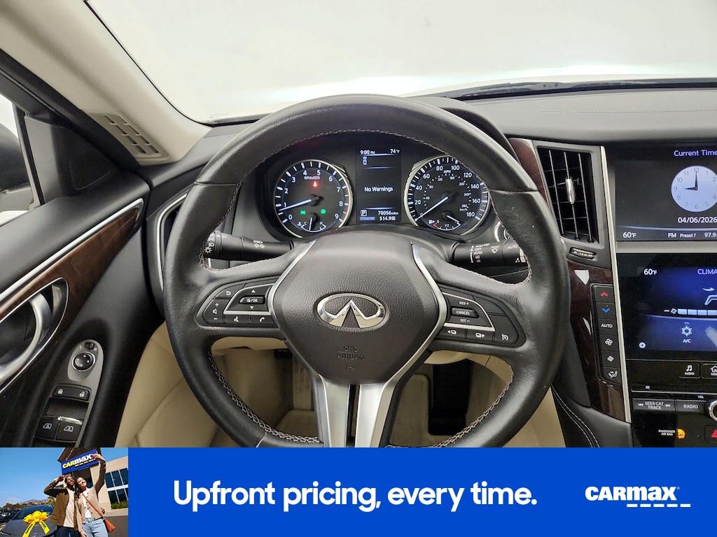 used 2019 INFINITI Q50 car, priced at $19,998