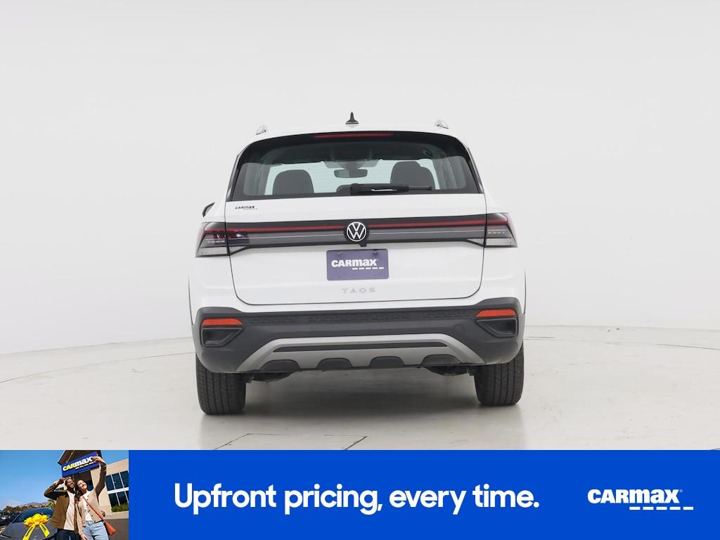 used 2025 Volkswagen Taos car, priced at $20,998