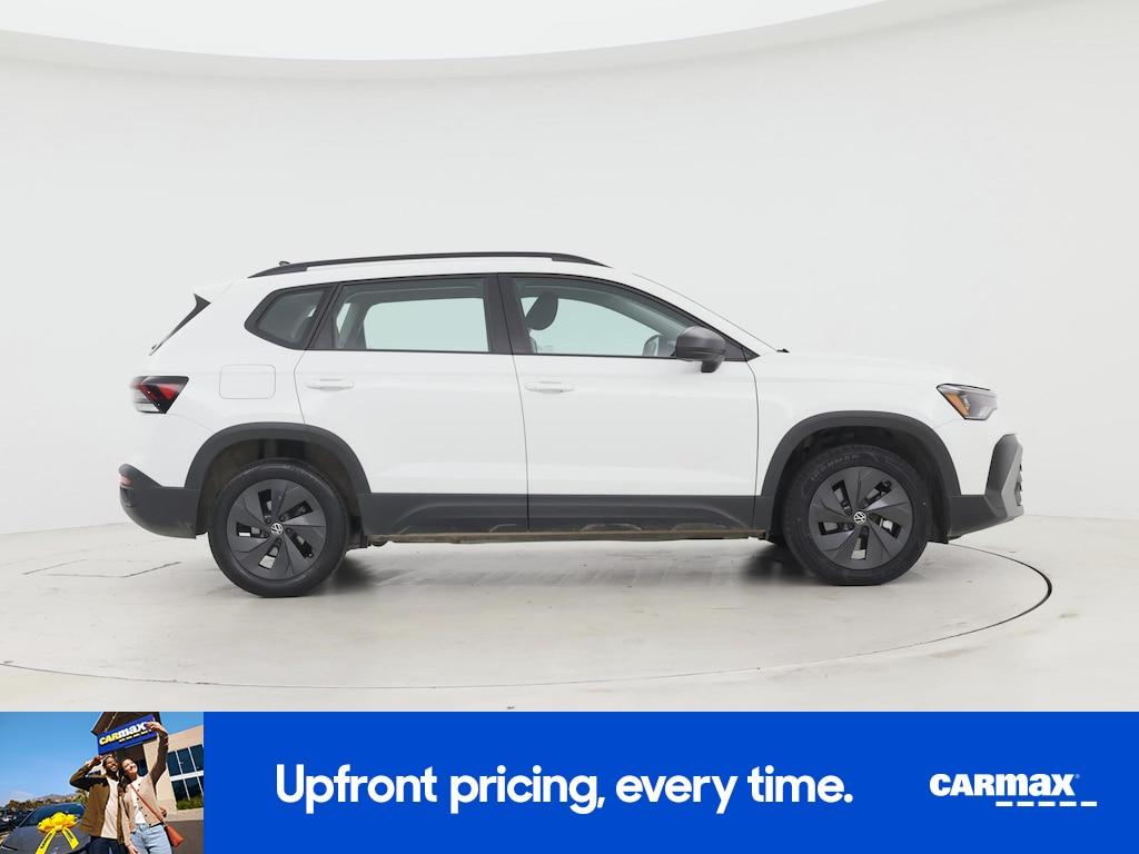 used 2025 Volkswagen Taos car, priced at $20,998